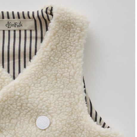 Sheep boa Baby Vest