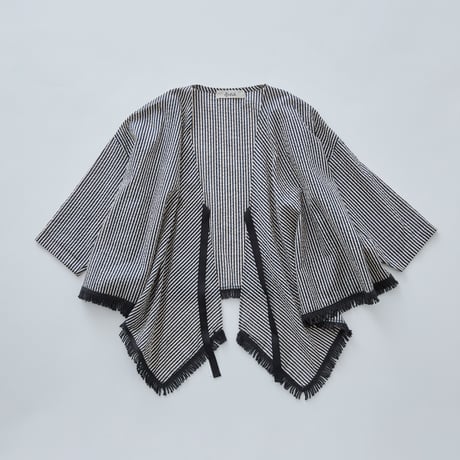 Miracle wave Striped Cardigan