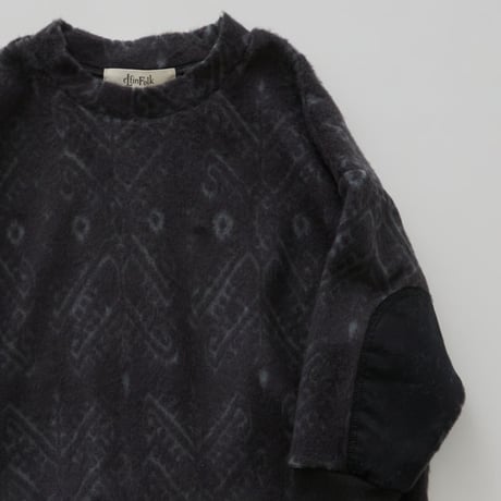 sample / Snow Jacquard Pullover size110