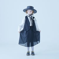 front pleats skirt