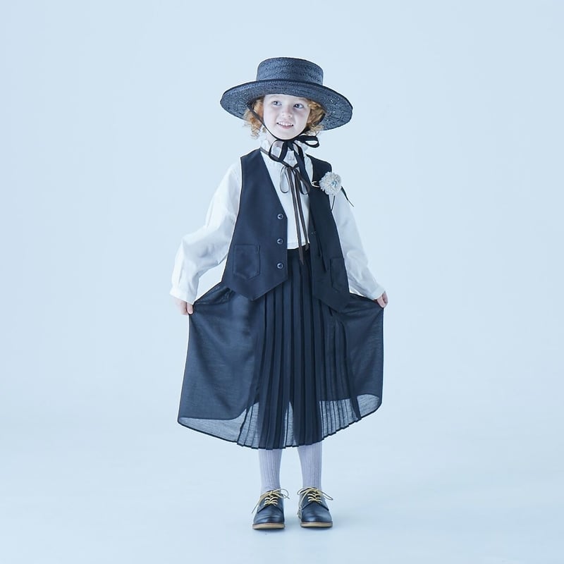 フォクシー Elegant Pleats Dress エレガントプリーツドレス