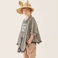 Sample / Miracle wave Striped Cardigan size110