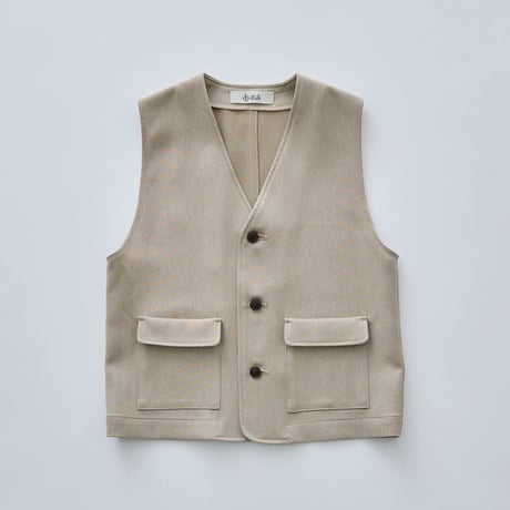 Sample / Herringbone Long Vest size110