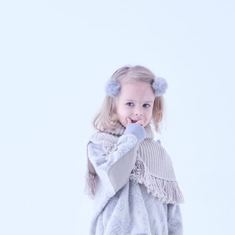Rib knit Knight cape Ⅱ