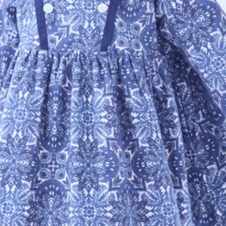 Sample / Snow Crystal Printed Suspender Bloomers size80