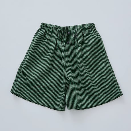 Miracle Wave striped Wide Shorts