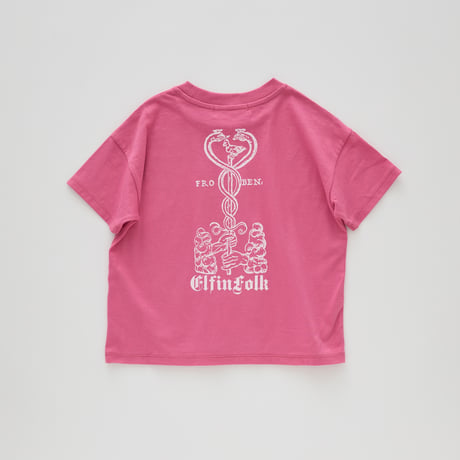 Sample / Magic wand Back print Tee size110, unisex F