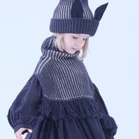 Rib knit Knight cape Ⅱ