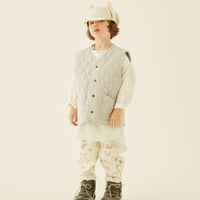 Cotton lawn Quilt Vest(reversible)