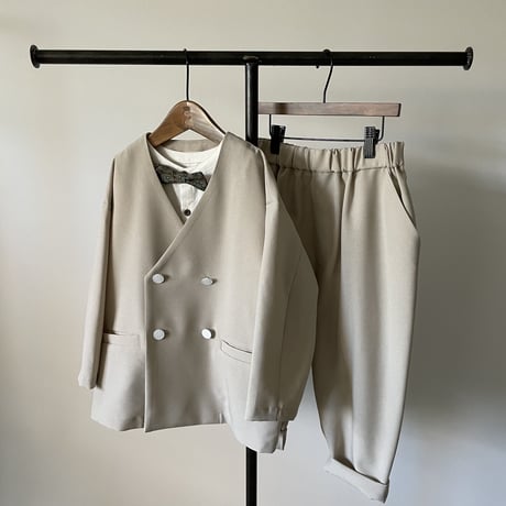 Ceremony collarless DB Jacket 26SS