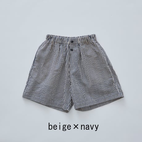 Sample / Miracle wave Striped Wide Shorts size110