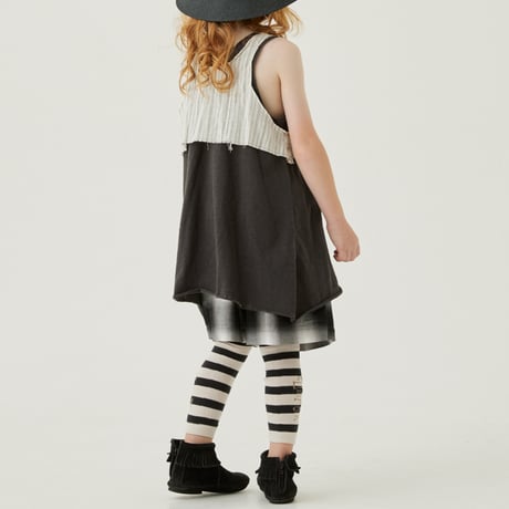 Wide Stripe x Logo Leggings