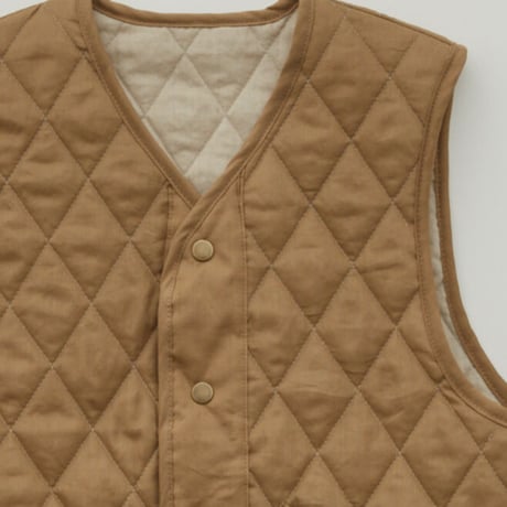 Sample / Cotton lawn Quilt Vest size110