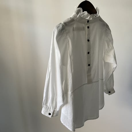 Ruffled collar blouse 26SS