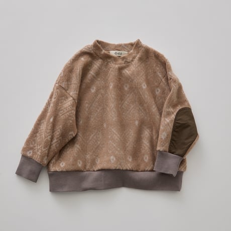 sample / Snow Jacquard Pullover size110