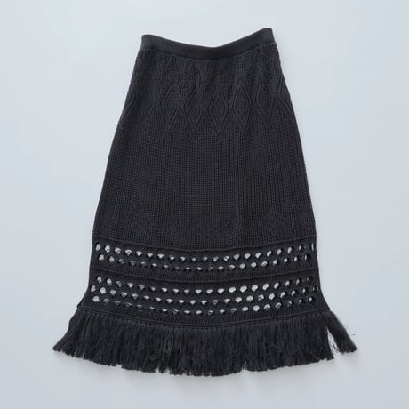 Womens Lacework Knit Skirt