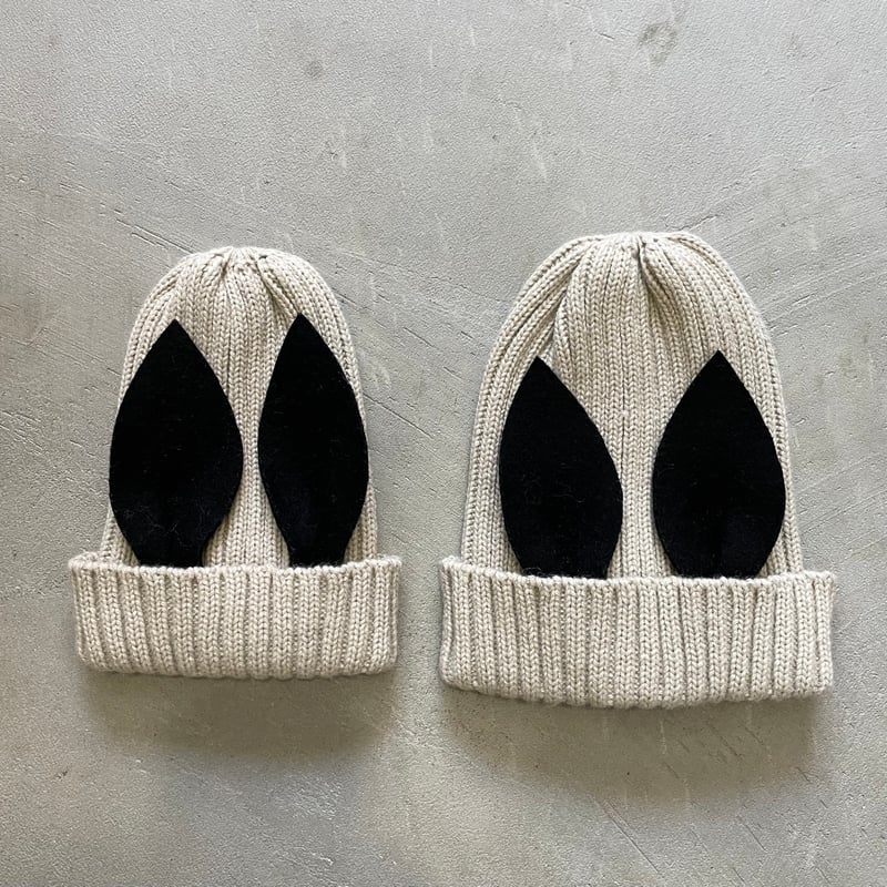 eLfinFolk◎Beast Beanie Mサイズ ecru Beast Beanie | eLfinFolk