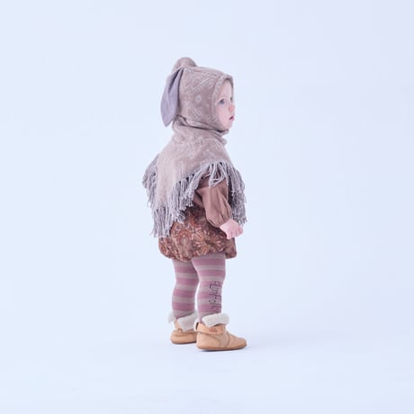 Snow Crystal Printed Suspender Bloomers