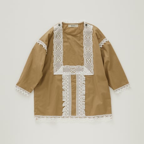 Sample / Cotton typewriter Lace Shirt size110