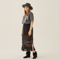 Sample / Womens Lacework Knit Skirt sizeM