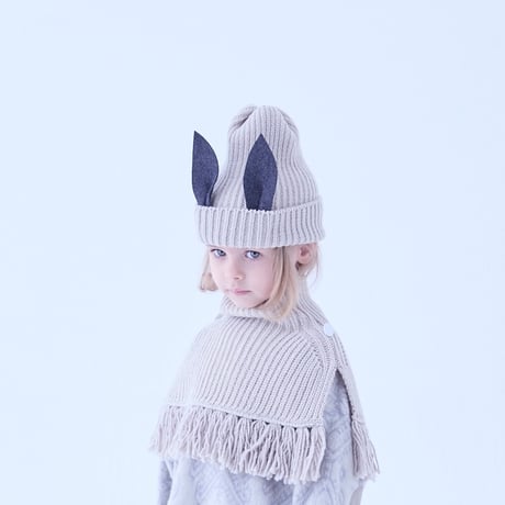 Rib knit Knight cape Ⅱ