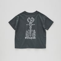 Sample / Magic wand Back print Tee size110, unisex F