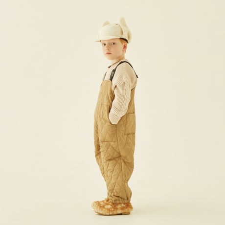Sample / Cotton lawn Quilting Overalls size110