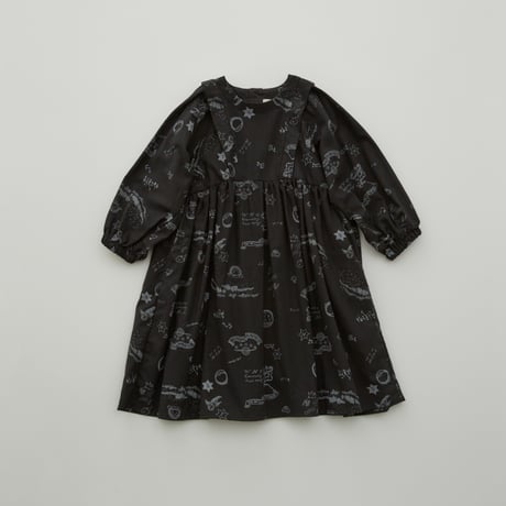 Sample / AuRora tarina printed Dress size110