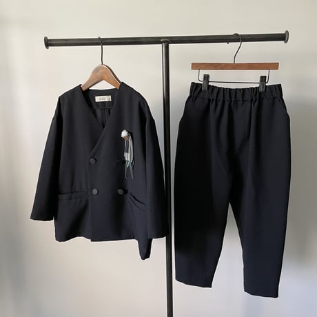 Ceremony collarless DB Jacket 26SS
