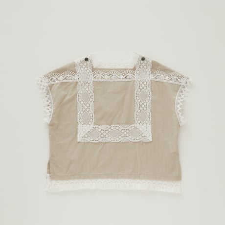 Sample / Cotton lawn Lace Tops size110 / M(155)
