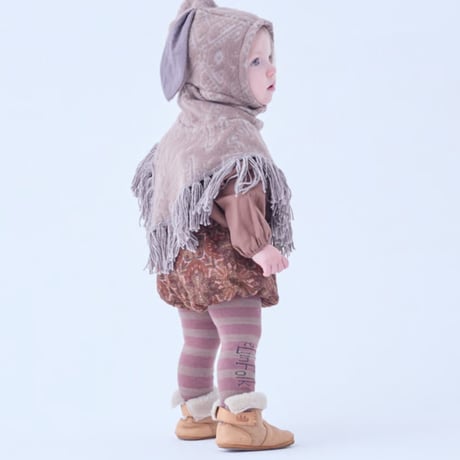 Sample / Snow Crystal Printed Suspender Bloomers size80