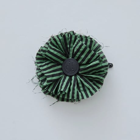 Stripe Flower Corsage