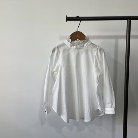 Ruffled collar blouse 26SS