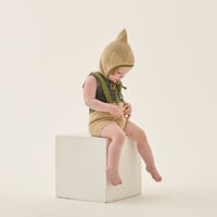 Lacework Knit Baby Bonnet