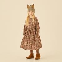 Magic Spell print Vintage Satin Dress