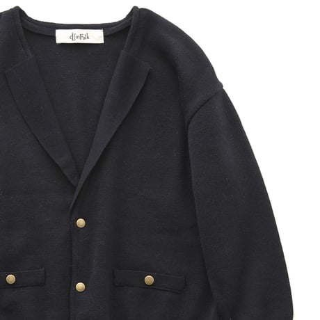 Lapel Knit Cardigan