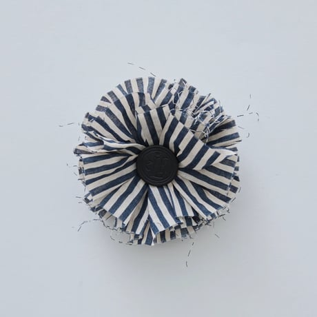 Stripe Flower Corsage