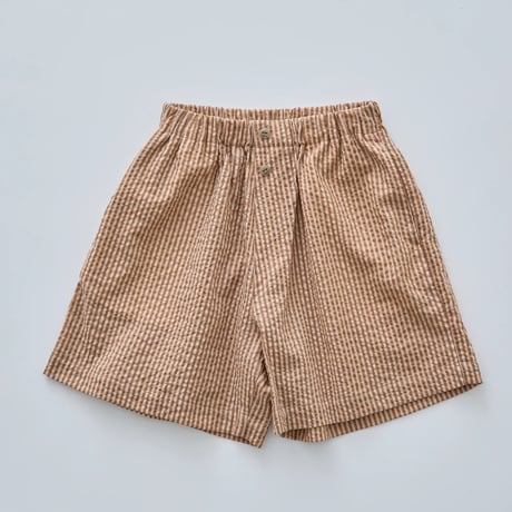 Miracle Wave striped Wide Shorts