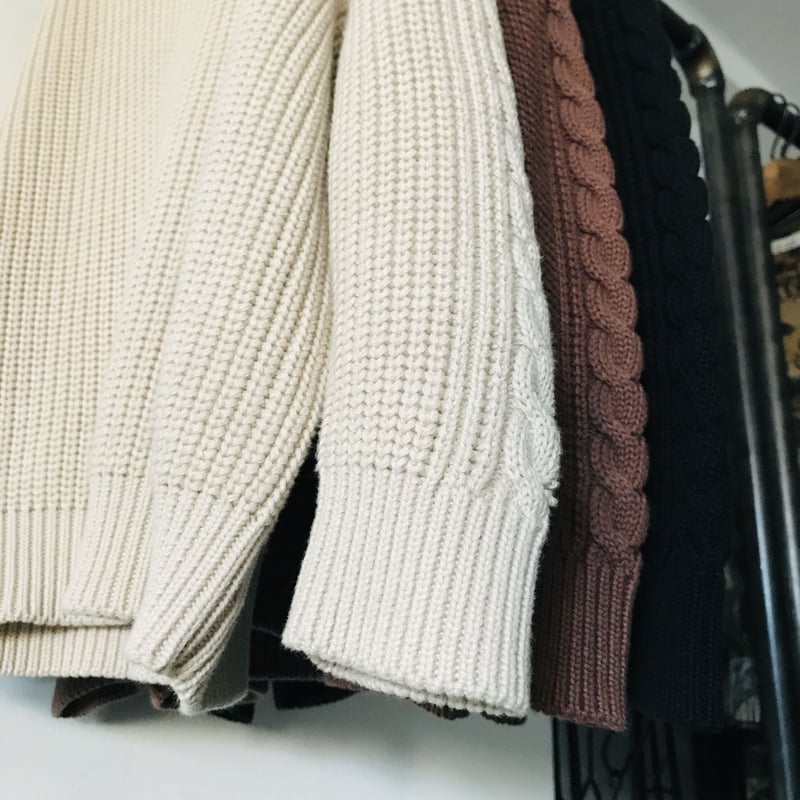 Rib stitch sweater | eLfinFolk