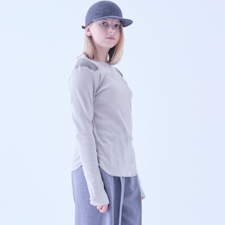 Sample / Cotton Rib L/S Tee  size110、Womens sizeM
