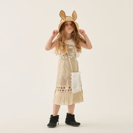 Kids Lacework Knit Skirt