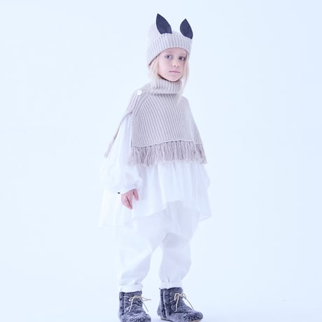 Rib knit Knight cape Ⅱ