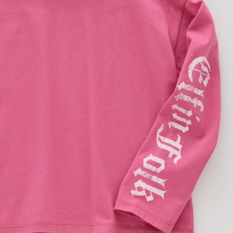 Sample Gothic Logo L/S Tee size110, adult unisex F