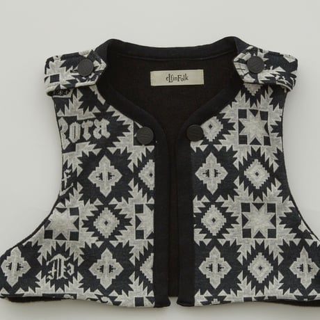 Eight Star Jaquard Vest size 90.110cm