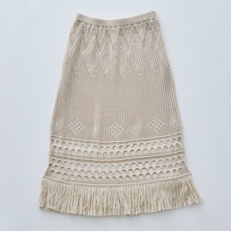 Sample / Womens Lacework Knit Skirt sizeM