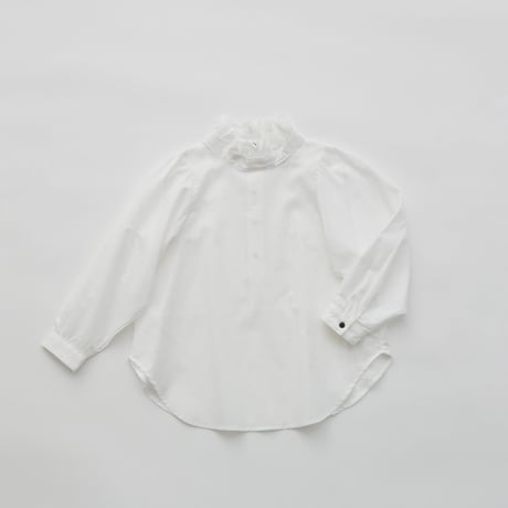 Ruffled collar blouse 26SS