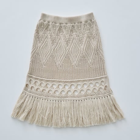 Sample / Kids Lacework Knit Skirt size110