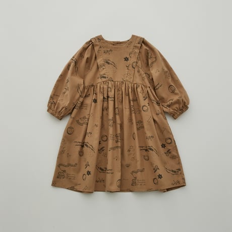 Sample / AuRora tarina printed Dress size110
