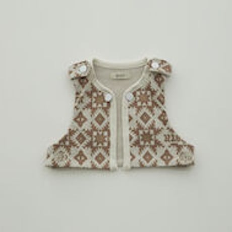 Eight Star Jaquard Vest size 90.110cm