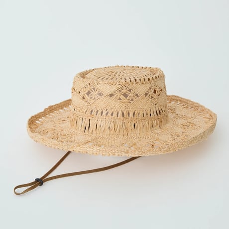 SAMPLE / Woven Raffia HAT Kids& Womens